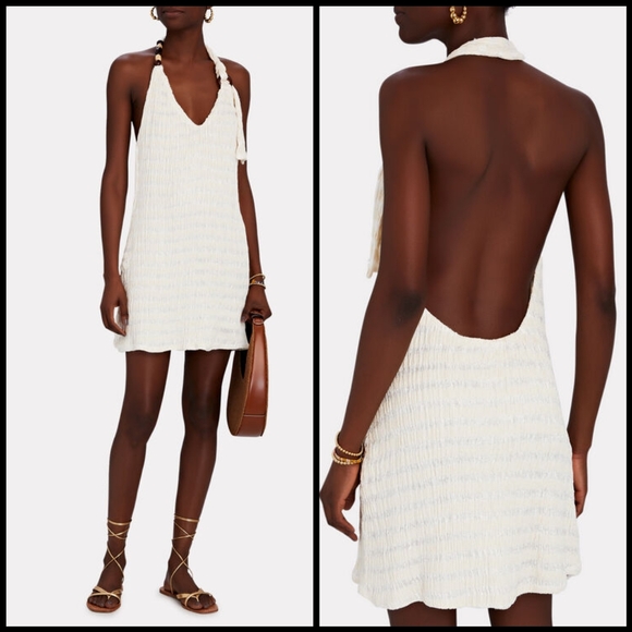 NWT Savannah Morrow Woodie Dress in Ivory - Picture 2 of 16